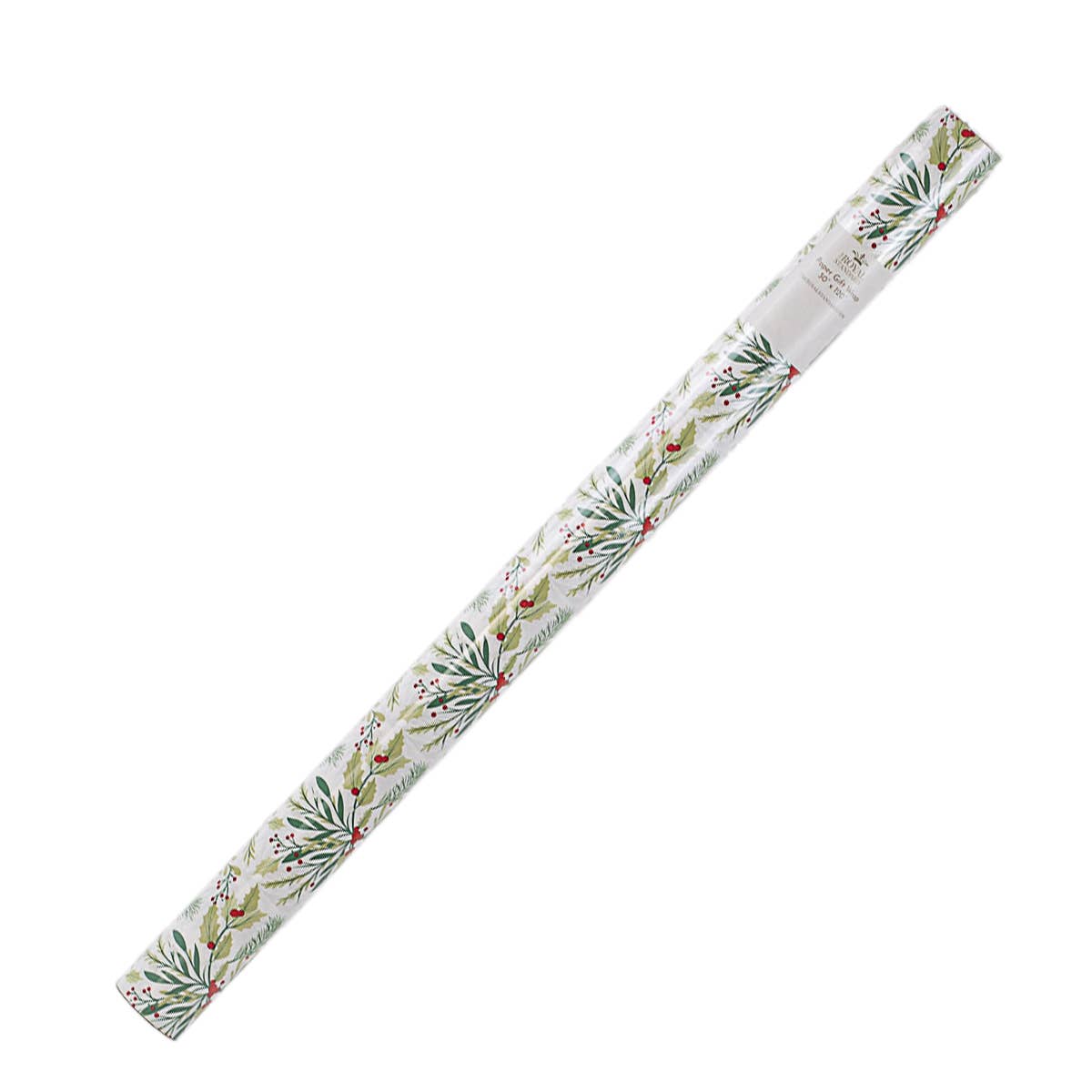 Holly Jolly Wrapping Paper (30" x 10')