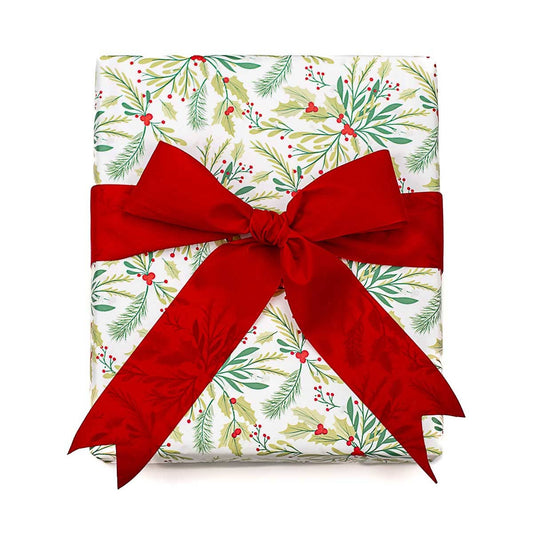 Holly Jolly Wrapping Paper (30" x 10')