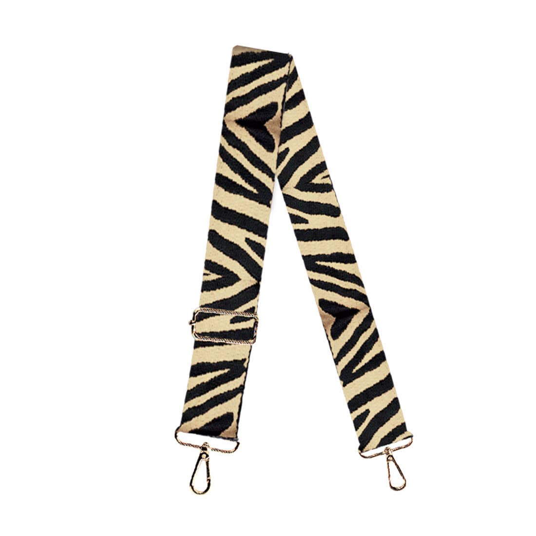 "Lillie" Crossbody Strap in Tiger Print