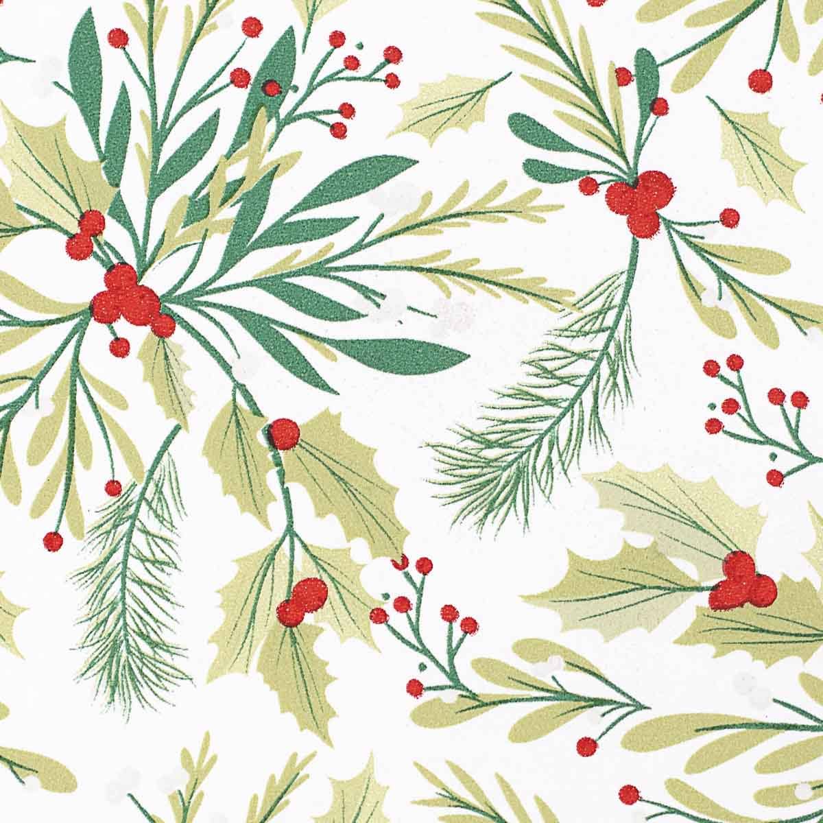 Holly Jolly Wrapping Paper (30" x 10')