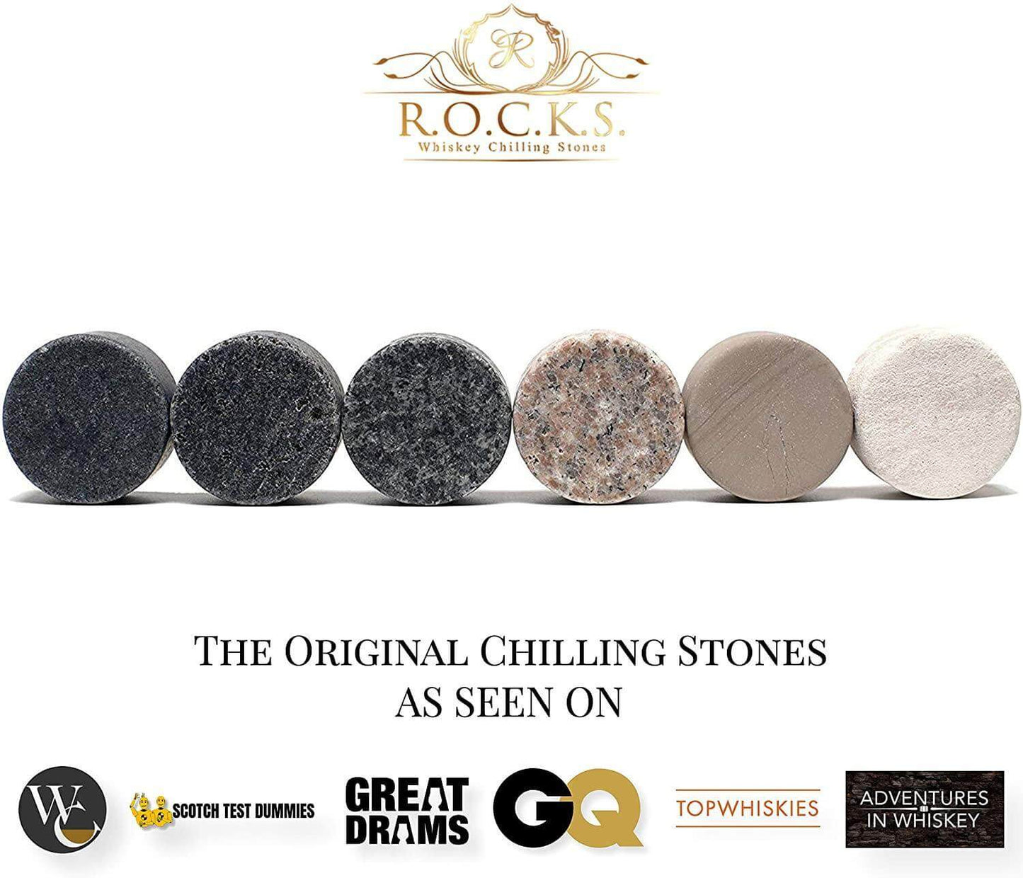 The Gentleman's Essentials - ROCKS Whiskey Chilling Stones & Beard Care Kit