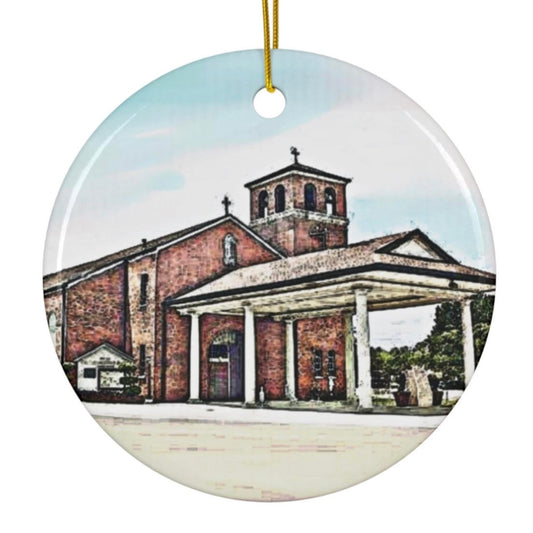 Christmas Ornament: Our Lady of Prompt Succor (Chackbay)