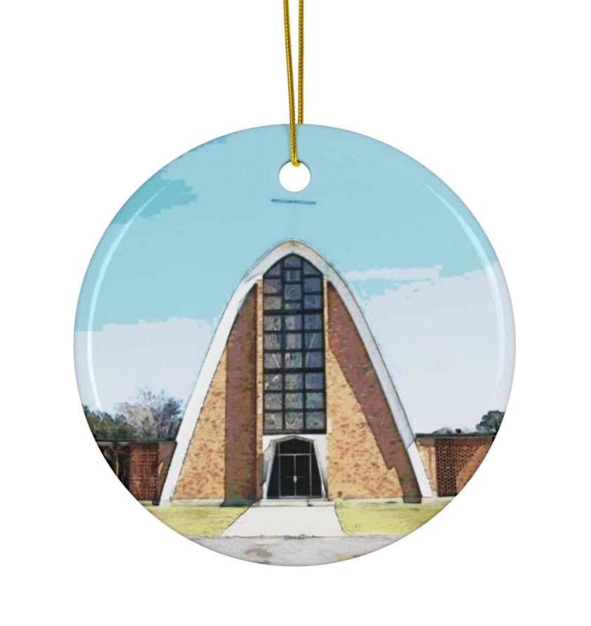 Christmas Ornament: St. Genevieve (Thibodaux)